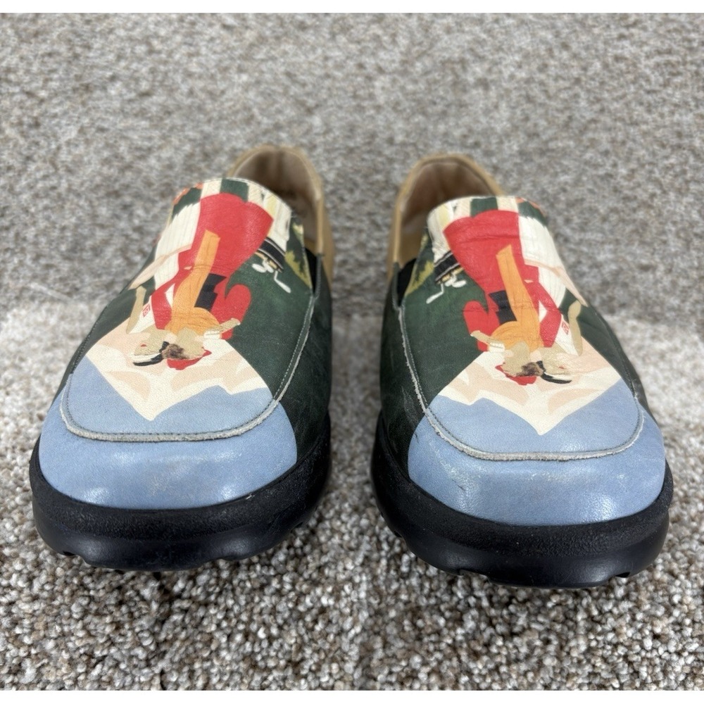 Icon Wearable Art Shoes Brides Les Bains by Léon Benigni Womens Size 7M USA Made - Picture 5 of 14